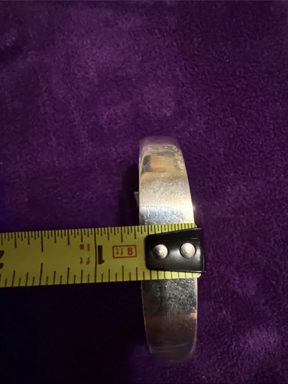 925 Sterling Silver Green Malachite Inlay Cuff Bracelet, - Picture 10 of 10